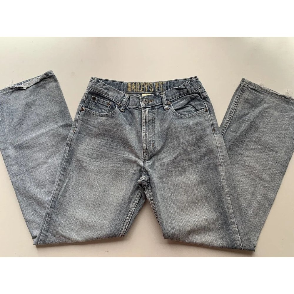 Baileys Point Bootcut Denim Jeans Women's Mid Rise Medium Wash Cotton Sz 16 A1